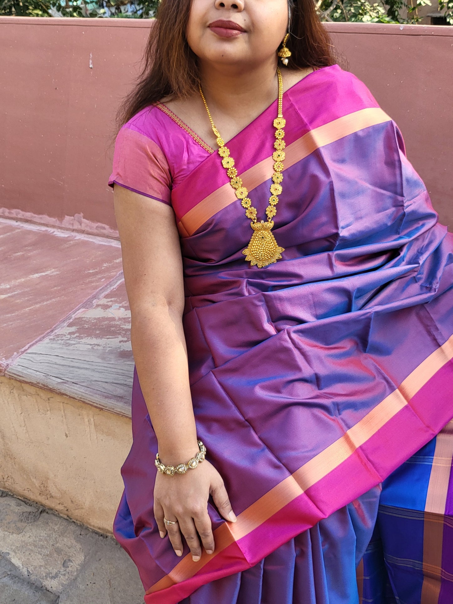 Dhup Chao Fancy Silk Saree